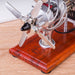 16 Cylinder Swash Plate Stirling Engine Generator Model with Voltage Digital Display Meter and LED enginediyshop