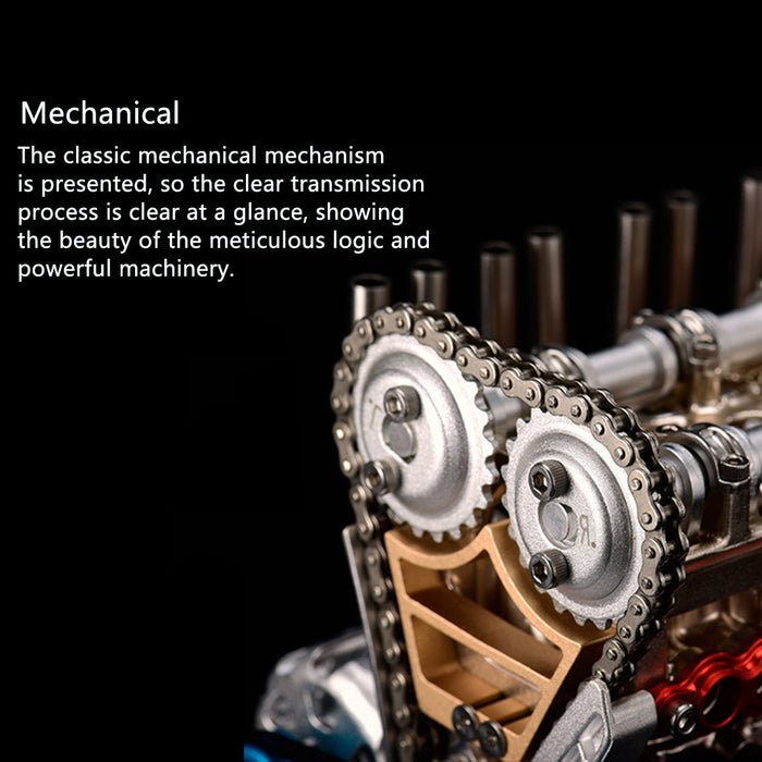 teching metal car engine model kit that works