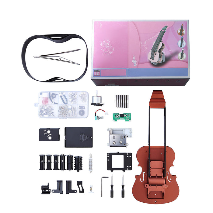 TECHING Metal Violin Puzzle Model Kit - 210Pcs enginediyshop