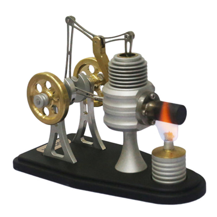 ENJOMOR Metal Balance Hot Air Stirling Engine Model Educational Toys & Gifts enginediyshop