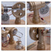 ENJOMOR Gamma Hot Air Stirling Engine External Combustion Engine Model with LED Light enginediyshop