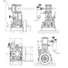 KACIO LS1-14 Single Cylinder Reciprocating Steam Engine Model for Model Ship Model Boat Above 60cm enginediyshop