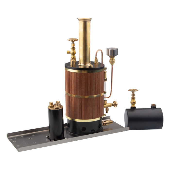 230ML Vertical Boiler Steam Boiler Model for Steam Engine Model Ship enginediyshop