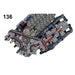 V12 Engine with Gearbox 856PCS Mk2 Sci-fi Engine Model Building Blocks Toy Set MOC-43833