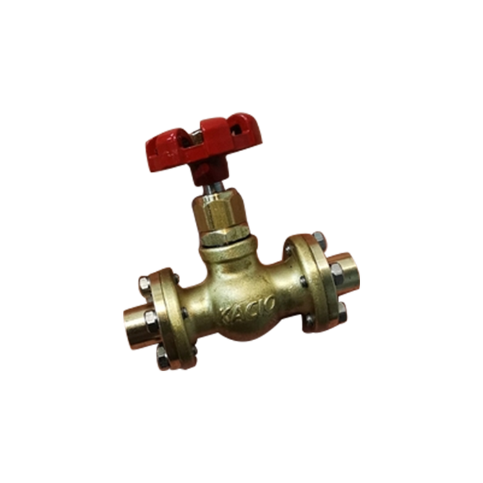 Flange Straight Through Valve for KACIO Steam Engine Boiler Model enginediyshop