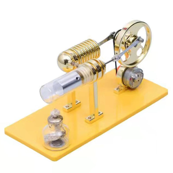 ENJOMOR DIY Assembly Kit Gamma Stirling Engine Generator Model enginediyshop