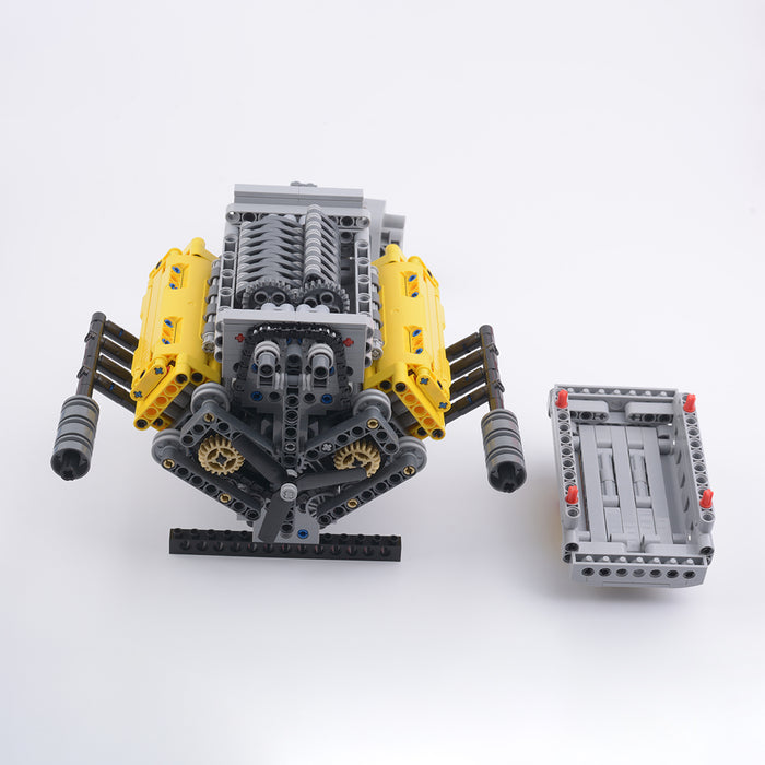 v8 engine building blocks