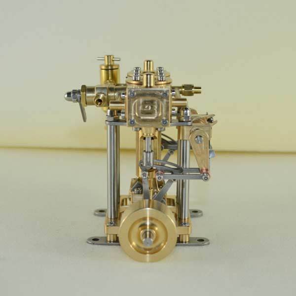 2 Cylinder Marine Steam Engine Reciprocating All Copper Steam Engine Gift Collection - enginediy