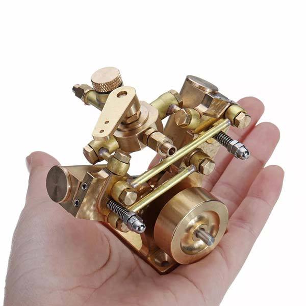 Microcosm M2B Mini Steam Engine Kit 2 Cylinder Marine Steam Engine Stirling Engine Gift Collection - enginediy