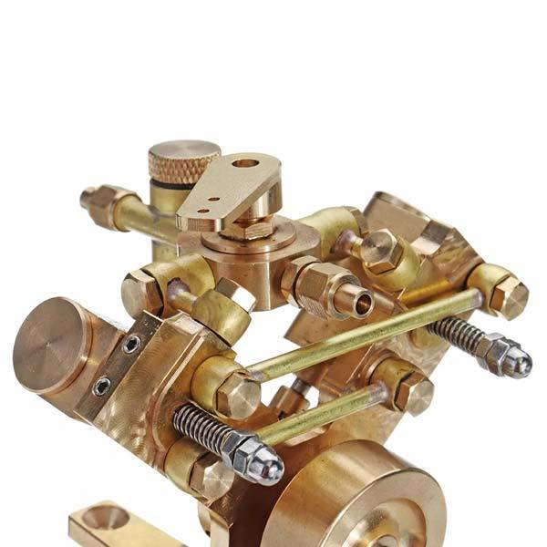 Microcosm M2B Mini Steam Engine Kit 2 Cylinder Marine Steam Engine Stirling Engine Gift Collection - enginediy