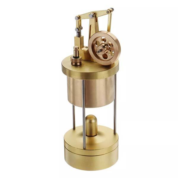 Microcosm M88 Mini Steam Engine Full Metal Live Steam Engine Model Kit Creative Gift Set - enginediy