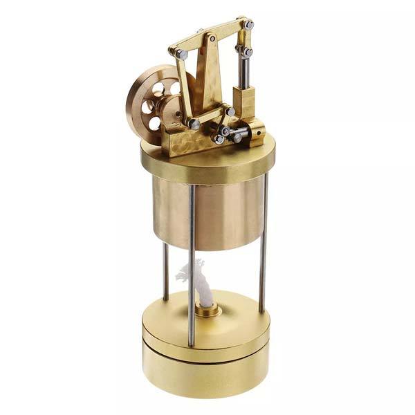 Microcosm M88 Mini Steam Engine Full Metal Live Steam Engine Model Kit Creative Gift Set - enginediy