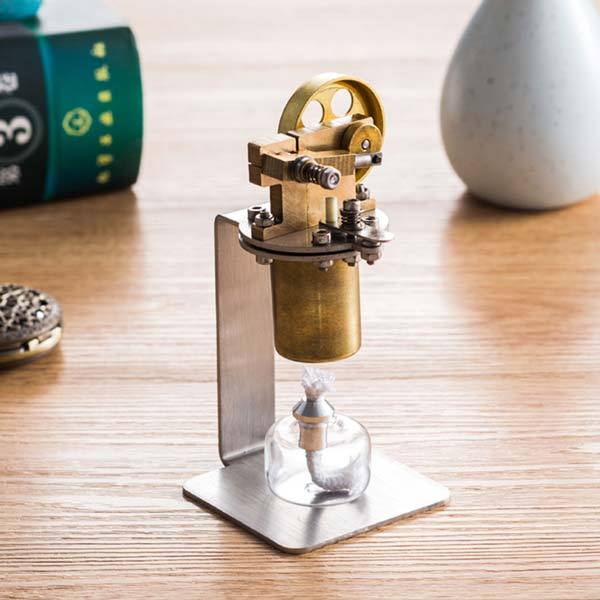 Mini Hot Live Steam Engine Model DIY Steam Engine Toy - Enginediy - enginediy