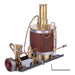 Mini Steam Engine Model Kit  Set with Steam Engine Boiler and Base - Enginediy - enginediy