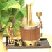 Mini Steam Engine Model Kit  Set with Steam Engine Boiler and Base - Enginediy - enginediy