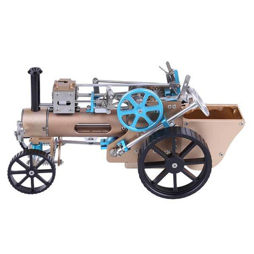 Steam Car Engine Assembly Kit Full Metal Car Engine DIY Build Kit for Gift Collection - enginediy