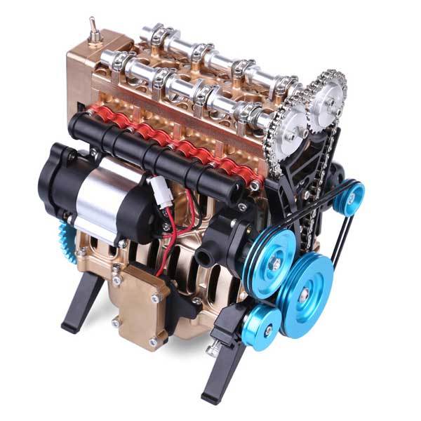 teching metal engine model kit 