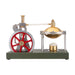 ENJOMOR Retro Steam Engine Kit with Spherical Boiler Support and Additional Load enginediyshop