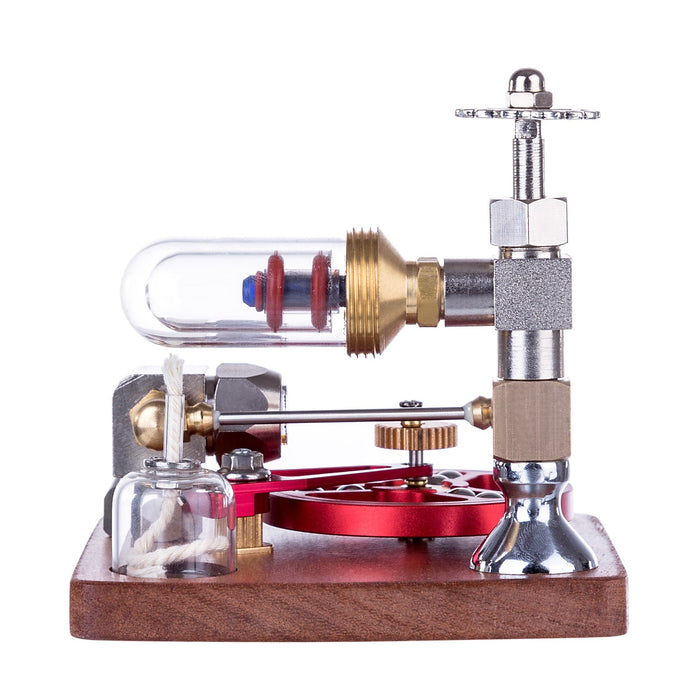 Single Cylinder Stirling Engine Model Speed Adjustable with Ball Bearing Flywheel STEM Science Experiment Set enginediyshop