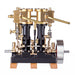 KACIO LS2-14 2 Cylinders Reciprocating Retro Steam Engine Model for Model Ship Model Boat Above 80cm enginediyshop