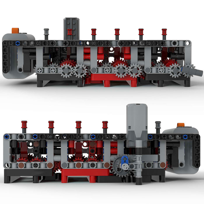 MOC-40533 63 Speed Gearbox Building Blocks