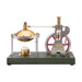 ENJOMOR Retro Steam Engine Kit with Spherical Boiler Support and Additional Load enginediyshop