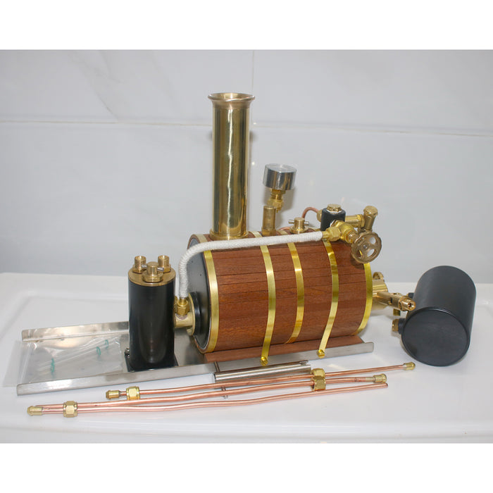 200ml Steam Boiler Model for Single/Double/Triple-cylinder Steam Engines & Model Ships enginediyshop