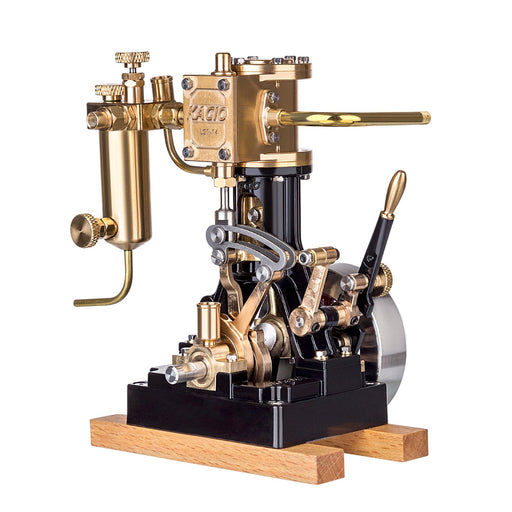 KACIO LS1-14 Single Cylinder Reciprocating Steam Engine Model for Model Ship Model Boat Above 60cm enginediyshop