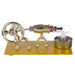 ENJOMOR Single Cylinder Stirling Engine Model Science Educational Toys - Golden enginediyshop