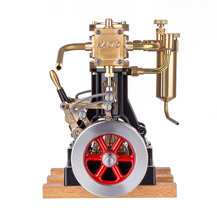 KACIO LS2-14 2 Cylinders Reciprocating Retro Steam Engine Model for Model Ship Model Boat Above 80cm enginediyshop