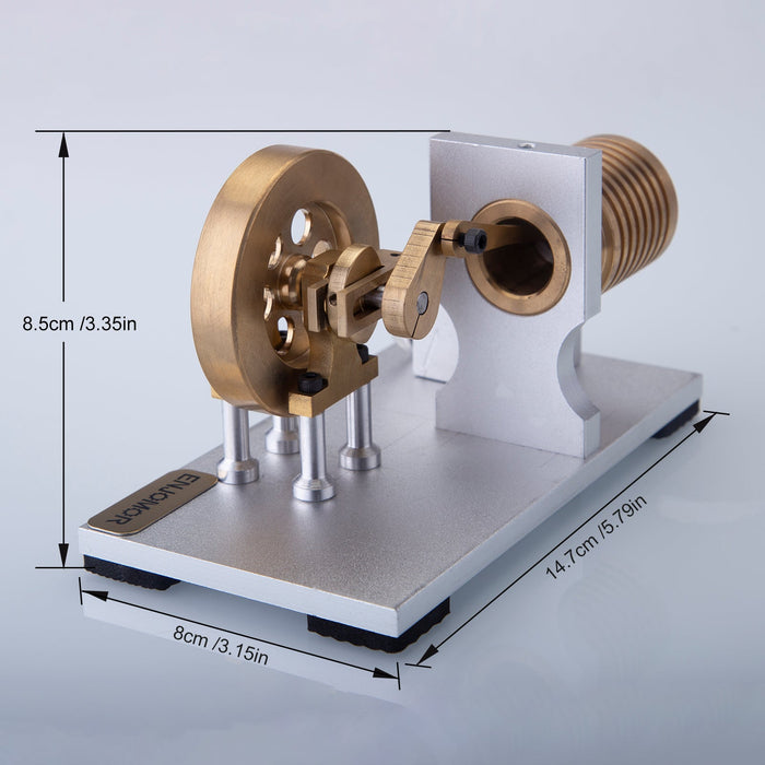 ENJOMOR Flame Eater Vacuum Stirling Engine External Combustion Engine Thermal Engine Science Education Toy enginediyshop