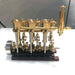 KACIO LS3-13S Steam Engine 3-cylinder Reciprocating Engine with Oil Cup Reverse Rotation enginediyshop